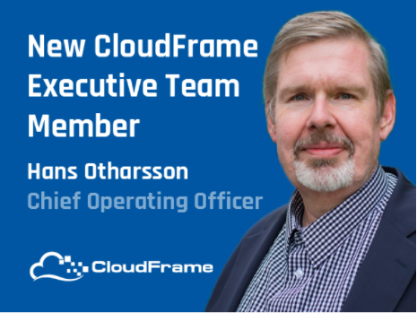 CloudFrame Announces Hans Otharsson as Chief Operating Officer