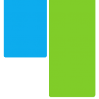 blue-green-bars
